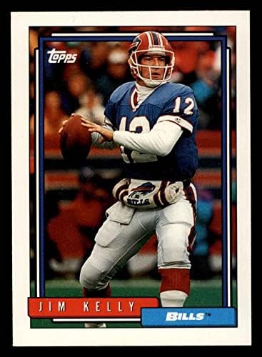 1992 Topps # 733 Джим Кели Бъфало Биллс (Футболна карта) в Ню Йорк/MT Bills в Маями (Флорида)