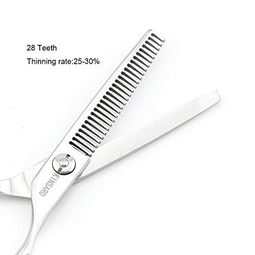 5,5-Инчови Ножица За Подстригване на коса и 5,5-Инчови Ножица За Изтъняване на Коса и Професионални Фризьорски