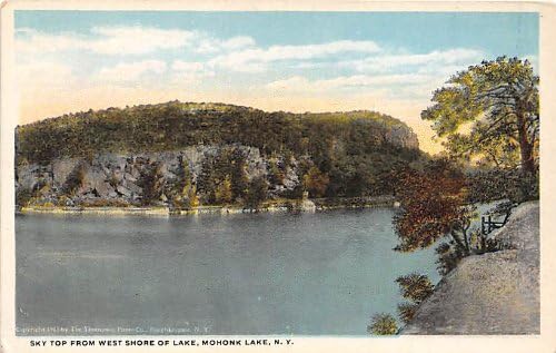 Езерото Мохонк, пощенска Картичка от Ню Йорк