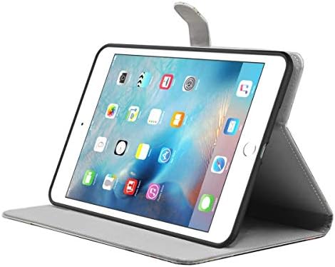 Калъф YHB за iPad Mini 2th, Mini 3th (издаден през 2012-2014 г.), Тънък калъф-награда от изкуствена кожа Премиум-клас с Многоугольной стойка, Противоударная делото от TPU, американско?