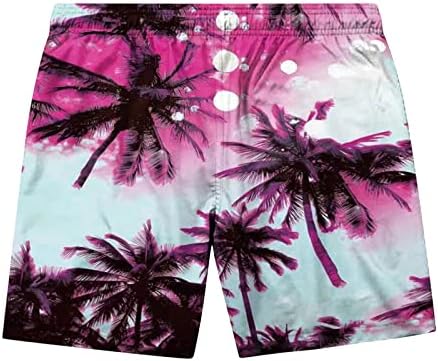 Мъжки къси Панталони SAXIGOL, Хавайски Летни Плажни Панталони 2023, Ежедневни бързо съхнещи Топене на съвсем малък, Спортни Панталони С Модерен Принтом