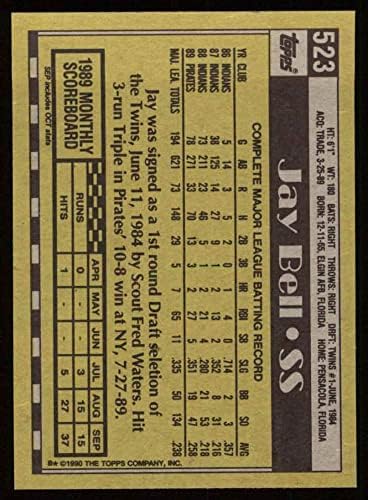1990 Topps 523 Джей Бел Питсбърг Пайрэтс (Бейзболна картичка) NM/MT Пирати
