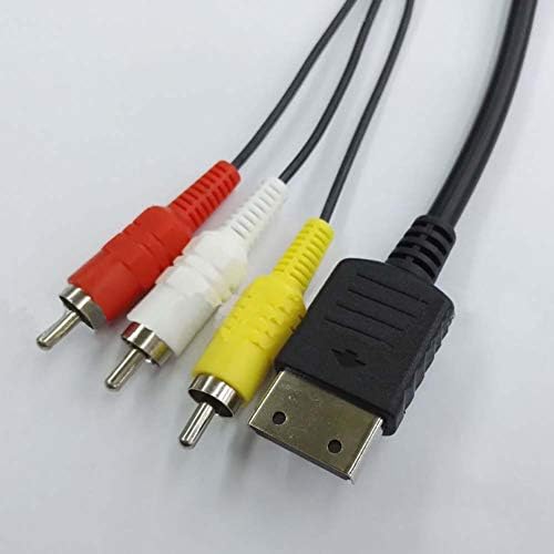 hudiemm0B AV кабел за Seg-a Dreamcast, Композитен Аудио-Видео Адаптер за ТЕЛЕВИЗИЯ с дължина 1,8 m, AV Кабел