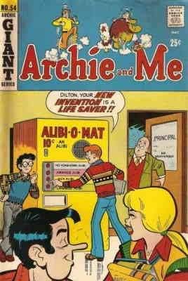 Арчи и аз #54 GD ; Комикси за Арчи | Серия Giant за февруари 1973