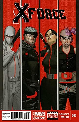 Силата на X-men (4-серия) #5 FN ; Комикс на Marvel