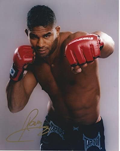 Алистър Оверим Подписа снимка на UFC 8x10 - Снимки на UFC с автограф