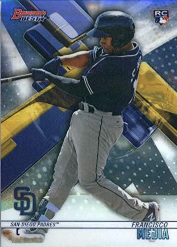 2018 Bowman's Best Baseball #56 Франсиско Mejia, Новобранец MLB от Сан Диего Падрес, търговска картичка, направена Topps Company
