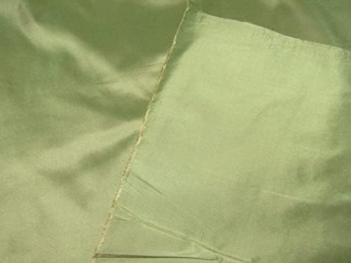 Плат тафта от чиста коприна, в два цвята зелено злато 54 TAF159, продадени The Yard