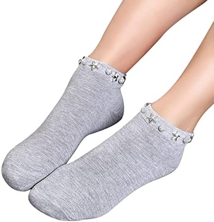 Baishitop Дантелени Чорапи до глезена на крака За жени, чорапи с рюшами, дамски Чорапи до Глезена, Дамски Чорапи-гривни