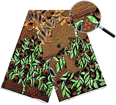 Африканска тъкан Плат Анкара Плат африкански памук с восъчен принтом дизайнерски тъкани от восък в африканския стил лоскутная плат за рокли 6 ярда - африканска пла?