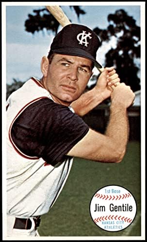 1964 Topps 15 Джим Джентил Канзас Сити Атлетикс (Бейзболна картичка) NM / MT + Лека атлетика