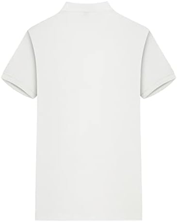 Bmisegm Тениски Мъжки Годишният Памук Модерен Плакат Празничен Плажен На Ревера Однотонная Риза С Къс Ръкав
