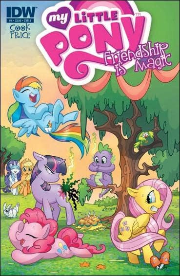 My Little Pony: Приятелство е магия #4A VF / NM; Комикс IDW | Аманда Конър