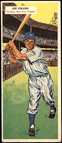 1955-Добър # 65/66 - Джо Колинс/Джак Харшман Янкис/Уайт сокс (Бейзболна картичка) срещу Янкис/Уайт сокс