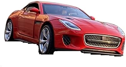 Мащабна модел на превозното средство за Jaguar F-Type Coupe Модел на колата от сплав, Монолитен под налягане, Метални Модел на спортен Автомобил, Звукова и Светлинна подаръ?