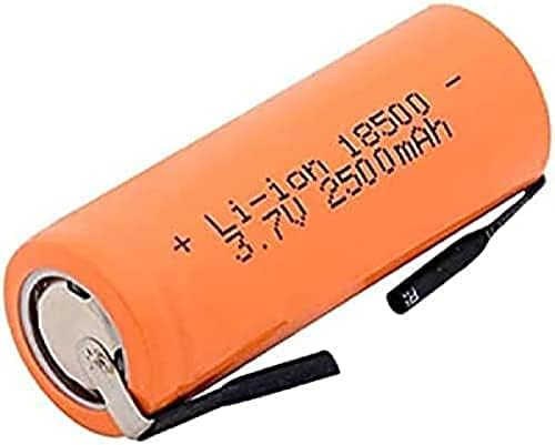 18500 литиево-йонни батерии литиева батерия от 3.7 На 2500 mah, за мобилен източник на захранване, 6 броя.