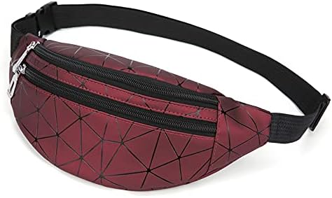 Поясная чанта за жени и Мъже, Холограма поясная чанта, поясная чанта с регулируем колан.