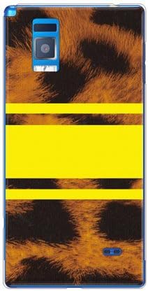 Втора кожа ROTM Леопард Жълт цвят (прозрачни) Дизайн от ROTM/за Optimus G LGL21/au ALGL21-PCCL-202-Y389