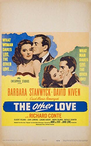 Плакат - пощенска картичка Друга любов 1947 г. в САЩ