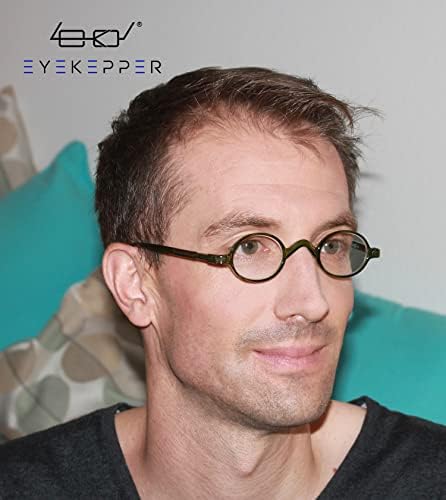 Eyekepper Спестете 10% на 1 опаковка Малки, овални-кръгли слънчеви очила за четене в Зелен цвят и 1 опаковка