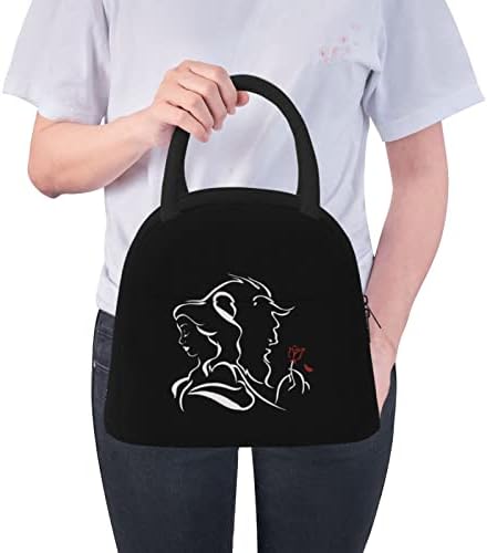 Beauty within the Beast Изолирано чанта за Обяд, за Жени И за Мъже - за многократна употреба Обяд-бокс-хладилник