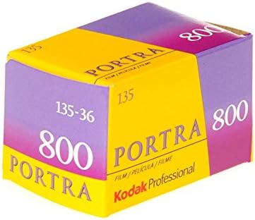 Опаковка от 3 цветни негативи Kodak 145 1855 Professional Portra 800 (ISO 800) с 35 мм с 36 експозиции