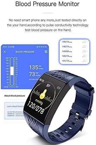 XDCHLK Смарт Часовници Мъжки Умен Часовник за измерване на Кръвното Налягане на Android-Гривни Фитнес Гривна