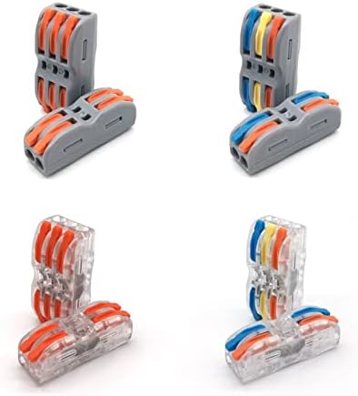 SHUBIAO Mini Быстроразъемные Cable конектори Универсален Компактен Проводник С пружинным съединение, Жак за