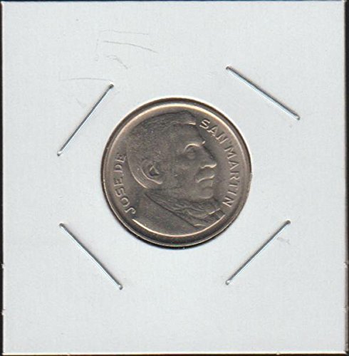 1951 АР Хосе де Сан Мартин Бюст човек, обърнат Надясно Двадцатицентовая Монета Отличен Скъпоценен Камък, Без