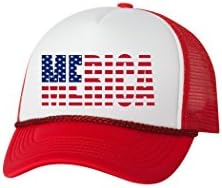 Забавна Шапка на шофьор на камион Америка Мерика бейзболна шапка на Ретро Реколта Патриотичен Флаг на САЩ Америка