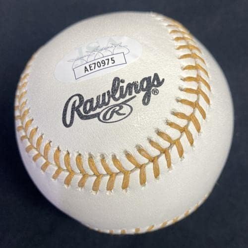 Бейзболни Топки с Автограф на Зак Грейнке с Логото на JSA в Златната Ръкавица - Бейзболни Топки С Автографи