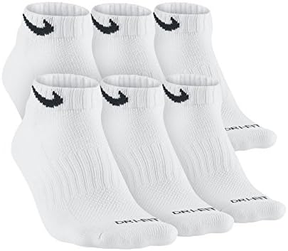 Спортни чорапи Nike Dri-FIT Cushion с дълбоко деколте, 6 двойки