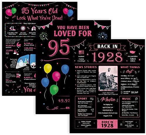 Украса на 95-ти рожден ден, за жени или мъже - Уникални идеи за подаръци на жена си или майка си за рожден ден