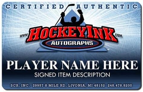Снимка на Никита Зайцев с автограф Торонто Мейпъл Лийфс 8 х 10 – 70111 - Снимки на НХЛ с автограф