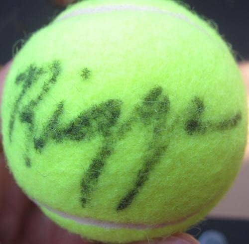Тенис-топка с автограф от Боби Риггса PSA/DNA Battle of the Sexes auto RARE - Тенис топки с автограф