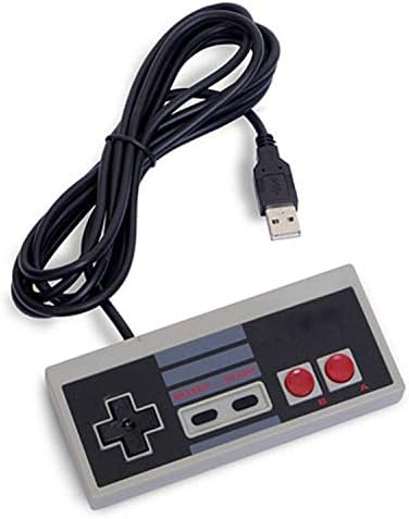 Вибрация геймпадов| Класически Ретро Кабелен USB Гейм контролер за Nintendo NES Джойстик за NES Controle за персонални КОМПЮТРИ с Windows и за MAC Геймпад-Тип USB
