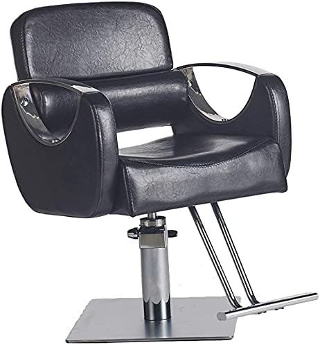 QLAZO Управляемият Коса Стол за стайлинг на коса, Коса стол, Стол за фризьор-стилист, Поднимаемое на 45-55 см,