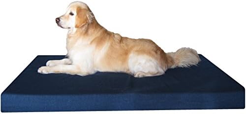 dogbed4less Тежки Ортопедични Гел легло за домашни любимци от пяна с памет ефект XXL с Водоустойчив Вътрешен