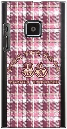 CaseMarket SoftBank LUMIX Phone (102 P) Прозрачен твърд калъф от поликарбонат [Клетчатая колекция № 86 School]