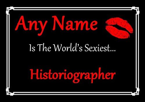 Историограф Персонализировал най-секси сертификат в света