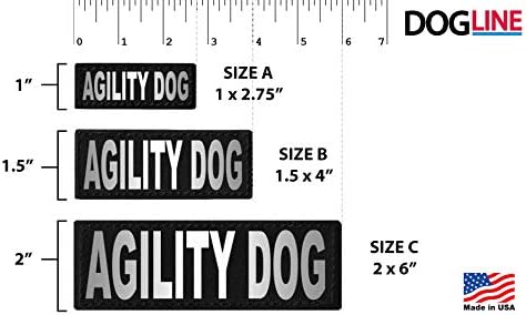 Подвижни ленти за кучета Dogline Agility, Големи/X-Large