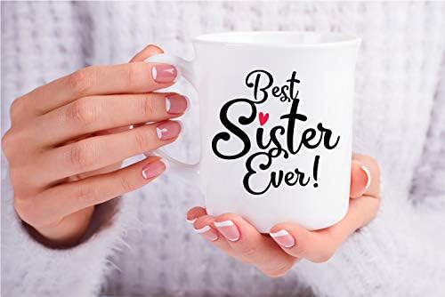 Най-добрата чаша за сестрите на светлината - Подаръци от сестра и приятелка - Идеи за подарък за рожден ден