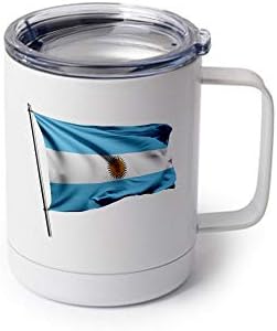Спортна бутилка ExpressItBest 22 грама - Флаг на Аржентина (Argentinian) - Изобилие от възможности