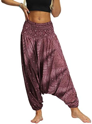Луксозни Дамски Тайландски Зреещи Lu ' s, Богемные Панталони За Йога, Индийски Свободни Летни Панталони в стил