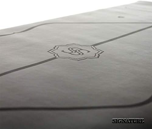 Нескользящий килимче за йога Specialty Select - най-Добрият килимче за йога с выравнивающими линии - Изработена от естествен каучук - Биоразлагаемый килимче за йога - Серти?