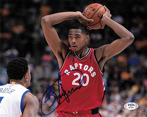 Бруно Кабокло подписа снимка 8x10 С автограф на PSA / DNA Торонто Раптърс - Снимки на НБА с автограф