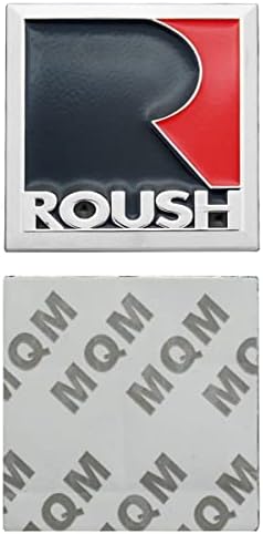2 елемента Roush Метална Квадратна Емблема R Fender 3D Състезателни Спортни Турбо Буква Икона на Suv Купе Автомобил