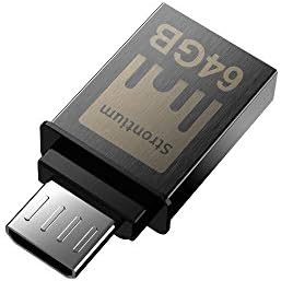 Strontium Nitro 64 GB Двойна флаш устройство USB 3,1 Метален флаш памет OTG до 150 MB/s. Micro USB и USB 3,0