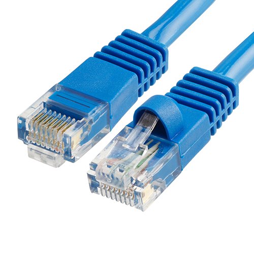 Мрежов кабел Cat5e RJ-45 Ethernet (1,5 фута) Blue