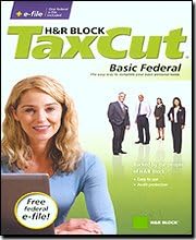 Най-добрият H & R Block TaxCut 2008 Basic Federal + e-file-10307 - H & R BlockTaxCut Basic за 2008 година с